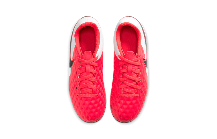 Shop (JR) 耐克小Tiempo传奇8 Club MG '粉白'足球鞋 AT5881-606