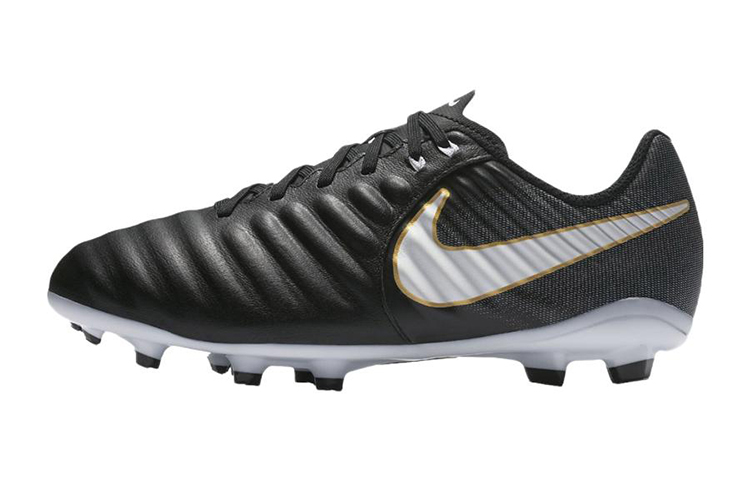 (Youth) Nike JR Tiempo Ligera 6 FG 'Black' 897725-002