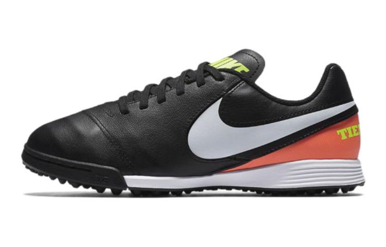 (Youth) Nike Jr TiempoX Legend 4 TF 'Black Hyper Orange'