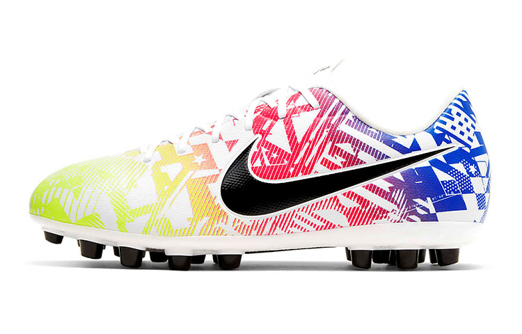 (Youth) Nike Jr Vapor 13 Academy NJR AG Artificial Grass 'White Blue Yellow' CV9350-104