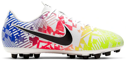 Order (JR) Nike Jr Vapor 13 Academy NJR AG Rumput Buatan 'Putih Biru Kuning' CV9350-104