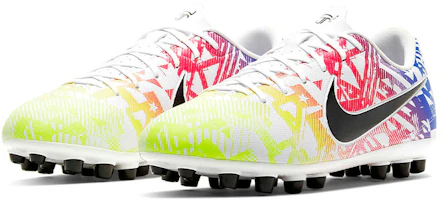 Lookbook (JR) Nike Jr Vapor 13 Academy NJR AG Rumput Buatan 'Putih Biru Kuning' CV9350-104