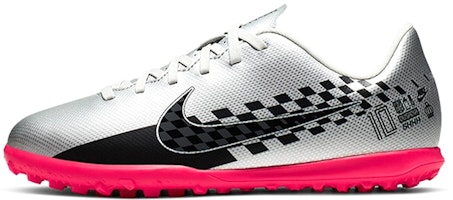 (Youth) Nike JR Vapor 13 Club NJR TF Turf 'Black Silver' AT8175-006 (Youth) Nike JR Vapor 13 Club NJR TF Turf 'Black Silver' AT8175-006
