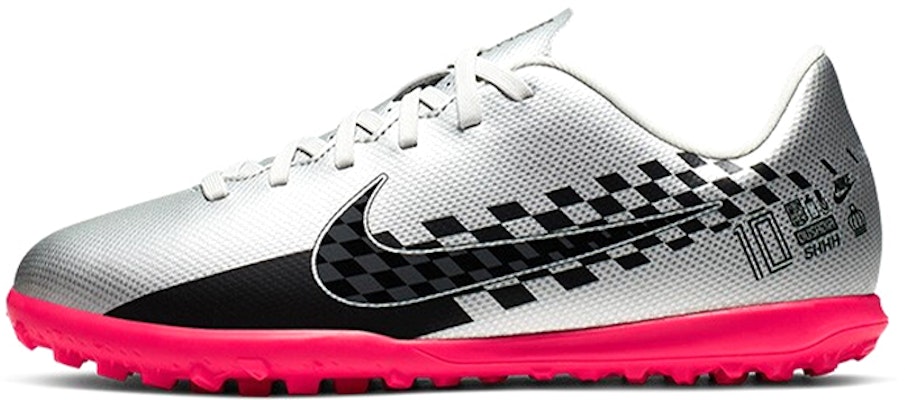 (Youth) Nike JR Vapor 13 Club NJR TF Turf 'Black Silver' AT8175-006 Buy (Youth) Nike JR Vapor 13 Club NJR TF Turf 'Black Silver' AT8175-006