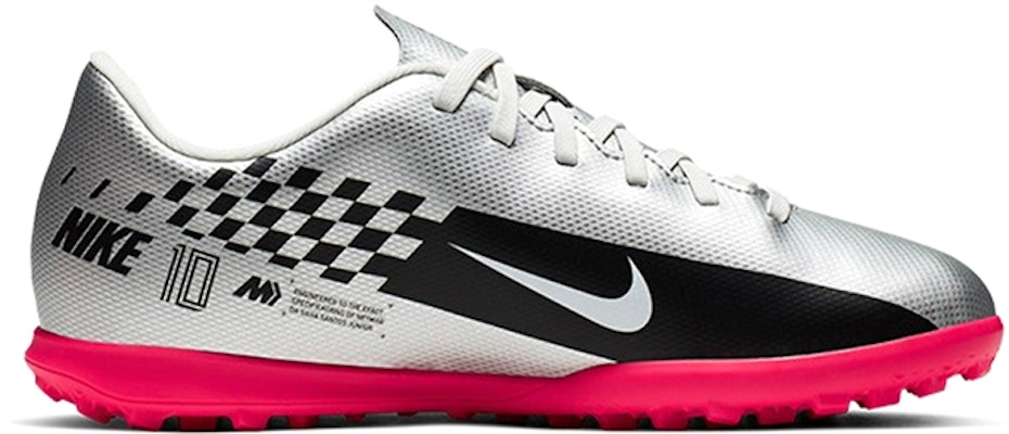 兒童 Nike JR Vapor 13 刺客 13 Club NJR TF 低筒專業足球鞋 黑銀 Order 兒童 Nike JR Vapor 13 刺客 13 Club NJR TF 低筒專業足球鞋 黑銀