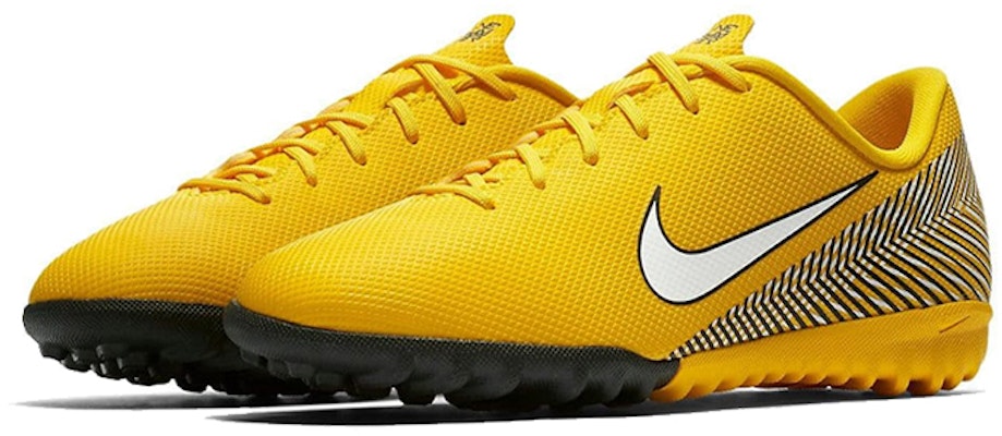(Youth) Nike Jr Vaporx 12 Academy 'Gold White Black' AO9476-710 Lookbook (Youth) Nike Jr Vaporx 12 Academy 'Gold White Black' AO9476-710
