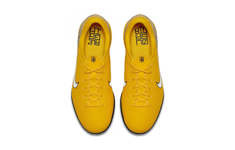 Shop (JR) Nike JR Vaporx 12 Academy NJR IC Neymar Sepatu Futsal Warna Kuning Putih AO9474-710