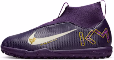 (Youth) Nike Junior Mercurial Superfly 10 Academy "Kylian Mbappé" Soccer Cleats Grand Purple/Pale Ivory HF3420-500 (Youth) Nike Junior Mercurial Superfly 10 Academy "Kylian Mbappé" Soccer Cleats Grand Purple/Pale Ivory HF3420-500