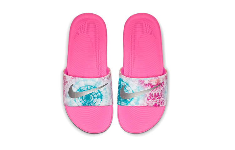 Lookbook 兒童 Nike Kawa 藍紅 拖鞋