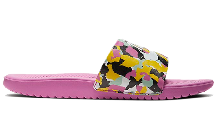 Order (JR) Nike Kawa SE MC Selipar Corak Pink Kamouflaj CN7430-600