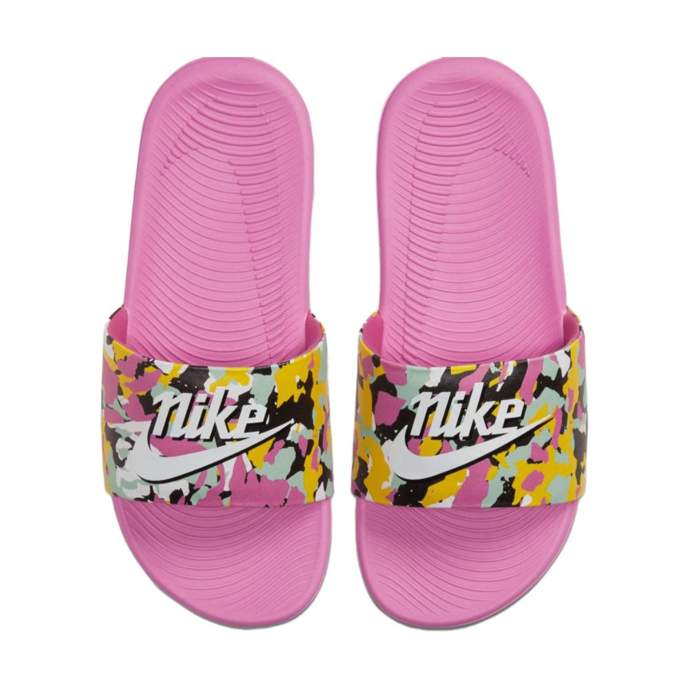 Lookbook (JR) Nike Kawa SE MC Selipar Corak Pink Kamouflaj CN7430-600