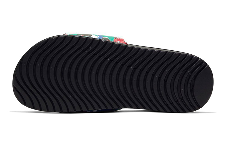 (Youth) Nike Kawa SE MC Slippers Black/Rainbow 圖 4