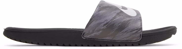 (Youth) Nike Kawa SE Slide 'Black Pure Platinum Camo' DN3970-001 (Youth) Nike Kawa SE Slide 'Black Pure Platinum Camo' DN3970-001