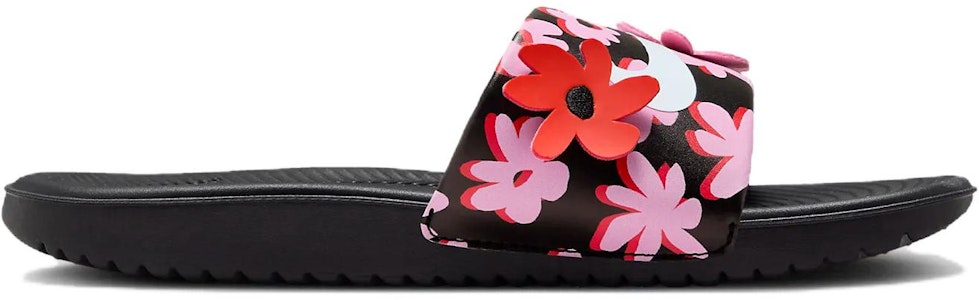 (JR) Nike Kawa SE 拖鞋 '花卉' FJ2872-001 Order (JR) Nike Kawa SE 拖鞋 '花卉' FJ2872-001