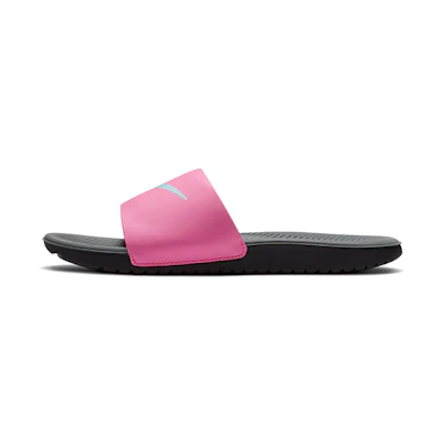 (Youth) Nike Kawa Slide (/) Black/Pink/Blue