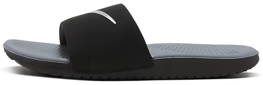 (JR) 나이키 카와 슬라이드 '블랙 메탈릭 실버' 819352-009 Buy (JR) 나이키 카와 슬라이드 '블랙 메탈릭 실버' 819352-009