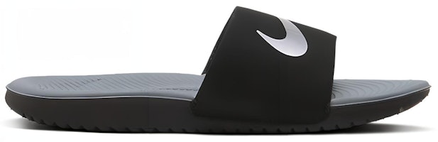 (JR) ナイキ カワ スライド (ブラック/メタリックシルバー) 819352-009 Order (JR) ナイキ カワ スライド (ブラック/メタリックシルバー) 819352-009