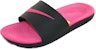 (JR) Nike Kawa Slide 'Hitam Merah Jambu Vivid' 819353-001