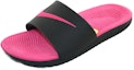 Lookbook (JR) Nike Kawa Slide 'Hitam Merah Jambu Vivid' 819353-001