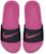 (JR) Nike Kawa Slide 'Hitam Merah Jambu Vivid' 819353-001
