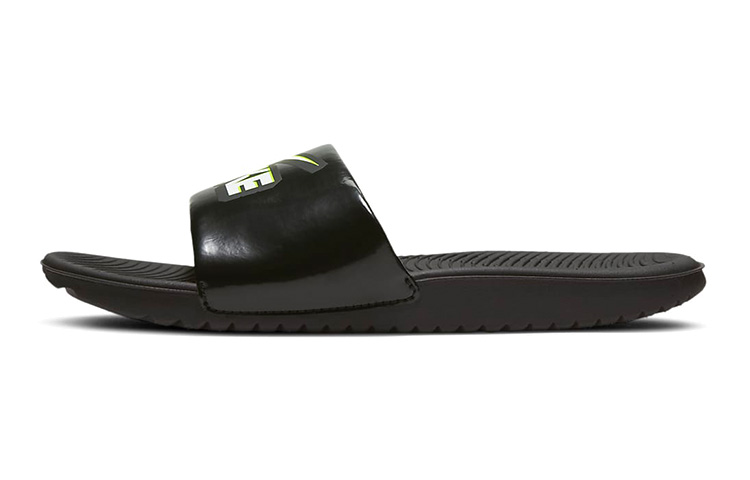 (Youth) Nike Kawa Slide 'Black Volt' DD3242-001