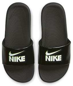 (JR) 나이키 카와 슬라이드 '블랙 볼트' (Nike Kawa Slide '블랙 볼트' is shorter if allowed) DD3242-001 Lookbook (JR) 나이키 카와 슬라이드 '블랙 볼트' (Nike Kawa Slide '블랙 볼트' is shorter if allowed) DD3242-001