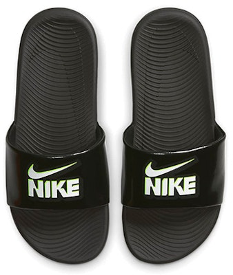 (JR) Nike Kawa Slide 'Hitam Volt' DD3242-001 Lookbook (JR) Nike Kawa Slide 'Hitam Volt' DD3242-001