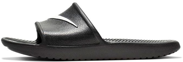 (Youth) Nike Kawa Slide 'Black White' BQ6831-001 (Youth) Nike Kawa Slide 'Black White' BQ6831-001