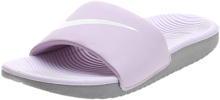 兒童 Nike Kawa Slide 淡紫色 拖鞋 Lookbook 兒童 Nike Kawa Slide 淡紫色 拖鞋