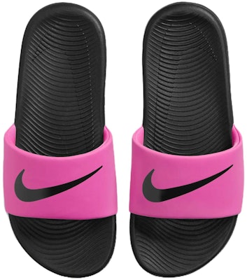 (Youth) Nike Kawa Slide 'Laser Fuchsia' FJ2250-600 Lookbook (Youth) Nike Kawa Slide 'Laser Fuchsia' FJ2250-600