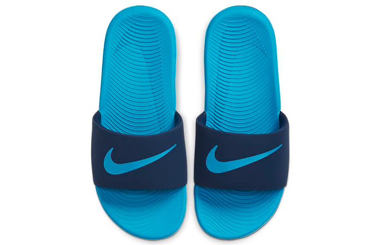 Lookbook (JR) ナイキ カワ スライド "ミッドナイトネイビー" 819352-402