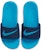 (JR) Nike Kawa Slide 'Midnight Navy' Lelaki/Sandal Kasut Gelap Biru. 819352-402