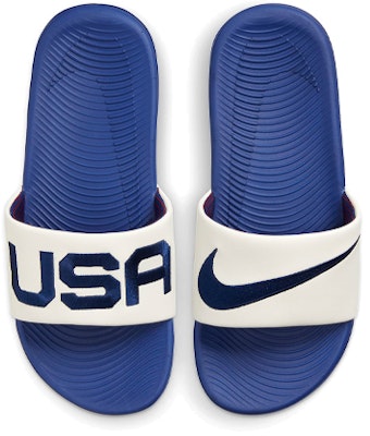 (Youth) Nike Kawa Slide 'MMXX - Sail White' DB3787-100 Lookbook (Youth) Nike Kawa Slide 'MMXX - Sail White' DB3787-100