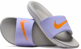 (Youth) Nike Kawa Slide 'Purple Pulse Total Orange' FJ8812-500 (Youth) Nike Kawa Slide 'Purple Pulse Total Orange' FJ8812-500