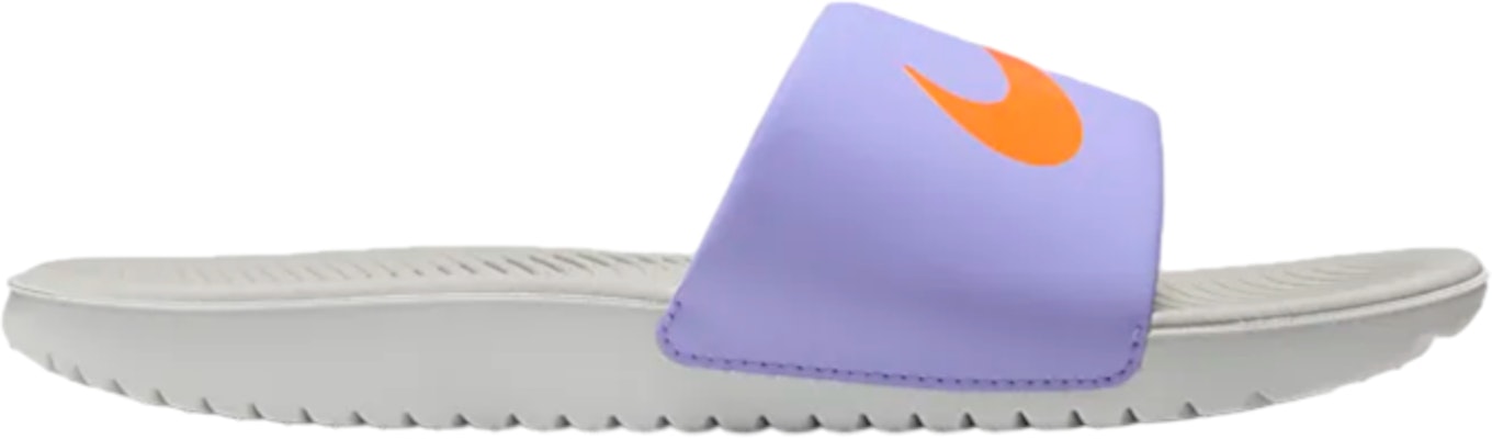 (Youth) Nike Kawa Slide 'Purple Pulse Total Orange' FJ8812-500 Order (Youth) Nike Kawa Slide 'Purple Pulse Total Orange' FJ8812-500