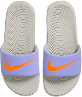 (Youth) Nike Kawa Slide 'Purple Pulse Total Orange' FJ8812-500 Lookbook (Youth) Nike Kawa Slide 'Purple Pulse Total Orange' FJ8812-500