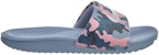 (JR) Nike Kawa Slide Print 'Ashen Slate' - Selipar Nike Kawa Corak 'Abu Biru Kelabu' 819358-403