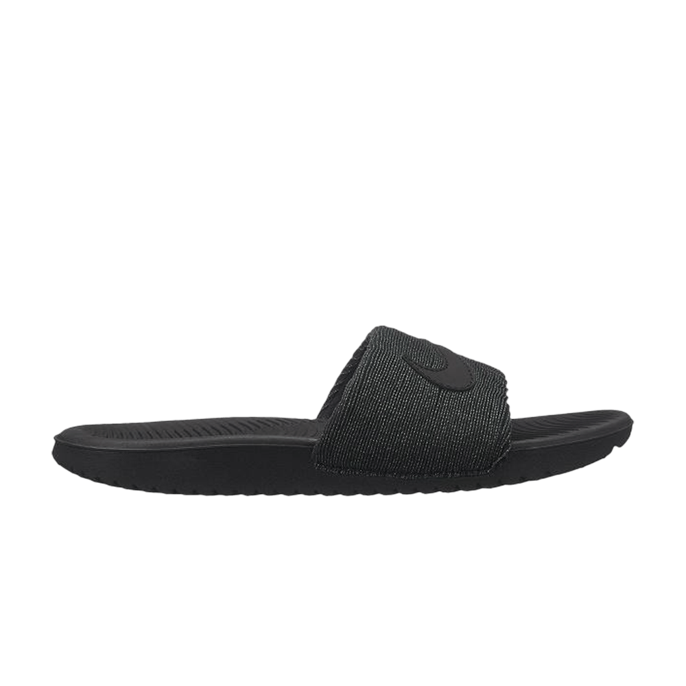 (Youth) Nike Kawa Slide SE 'Black' AJ2503-002