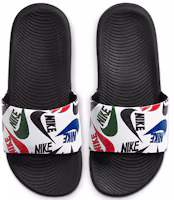 Lookbook 兒童 Nike Kawa Slide SE JDI 彩鉤 運動拖鞋 黑白