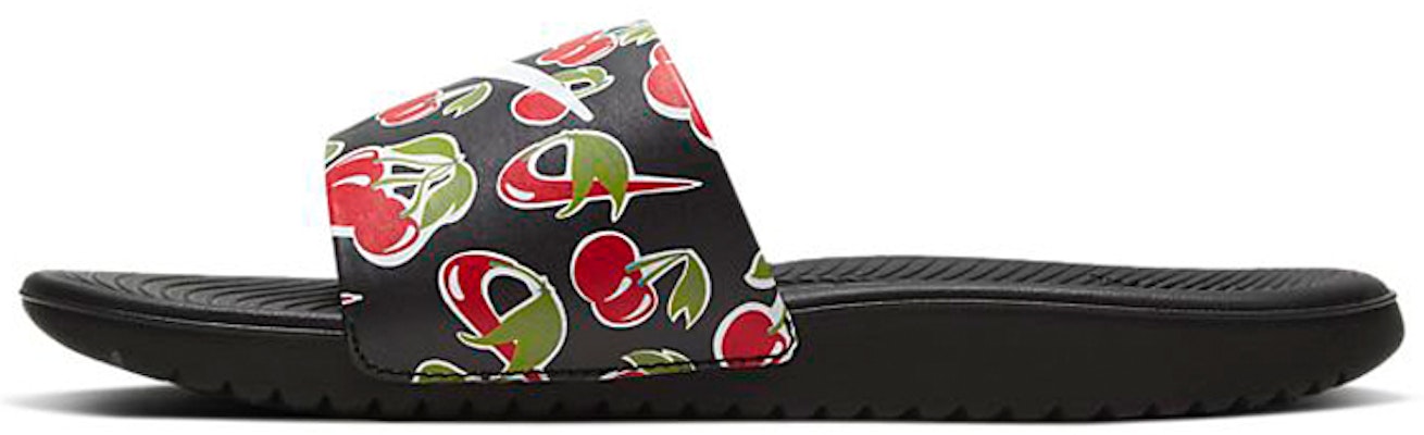 (Youth) Nike Kawa Slide SE Picnic 'Cherry' CJ4123-001 Buy (Youth) Nike Kawa Slide SE Picnic 'Cherry' CJ4123-001