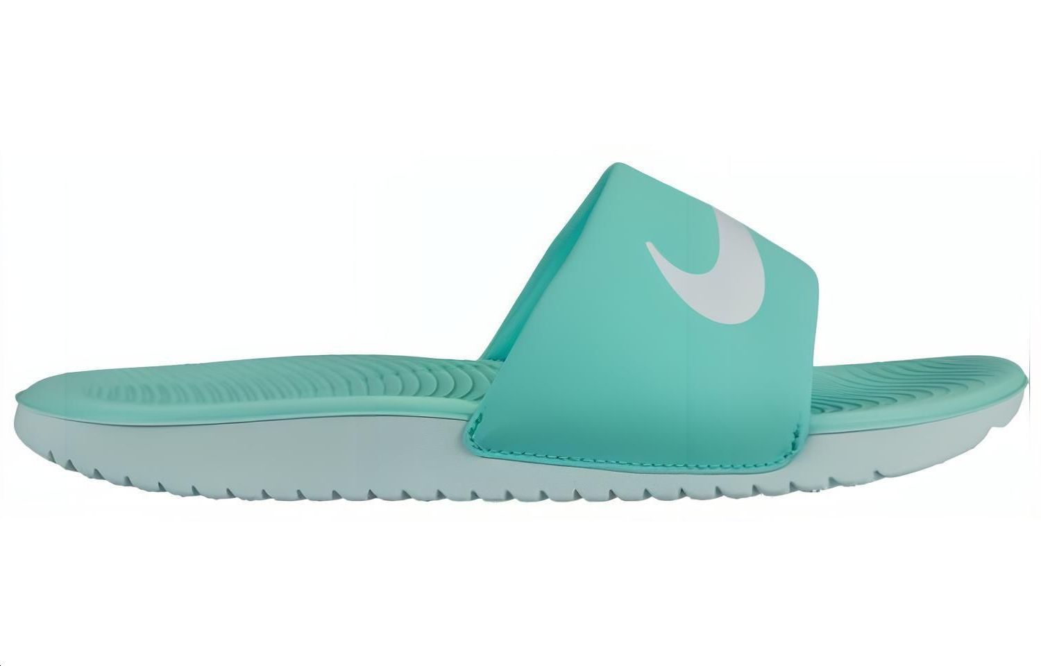(Youth) Nike Kawa Slide White Blue Slippers 'White Blue' 圖 2