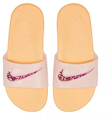 (Youth) Nike Kawa Sports Slippers Pink Orange 'Pink' AJ7293-600 Lookbook (Youth) Nike Kawa Sports Slippers Pink Orange 'Pink' AJ7293-600