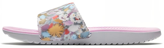 (Youth) Nike Kawa Street Style Girl Sandals 'White Pink' CN8623-001 (Youth) Nike Kawa Street Style Girl Sandals 'White Pink' CN8623-001