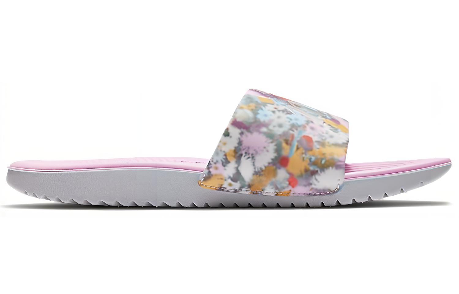 Order (JR) 耐克Kawa街头风女孩凉鞋'白色粉色' CN8623-001