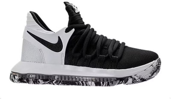 (Youth) Nike KD 10 'Black White' 918365-008 Order (Youth) Nike KD 10 'Black White' 918365-008