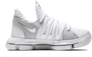 Order 大童Nike KD 10 Zoom杜蘭特穩定支撐低筒實戰籃球鞋 白