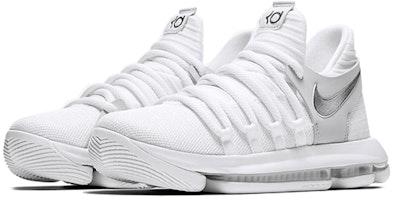 Lookbook 大童Nike KD 10 Zoom杜蘭特穩定支撐低筒實戰籃球鞋 白