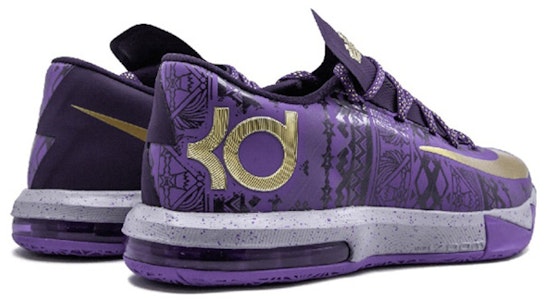 GS大童 Nike KD 6 BHM 紫色實戰籃球鞋 Lookbook GS大童 Nike KD 6 BHM 紫色實戰籃球鞋