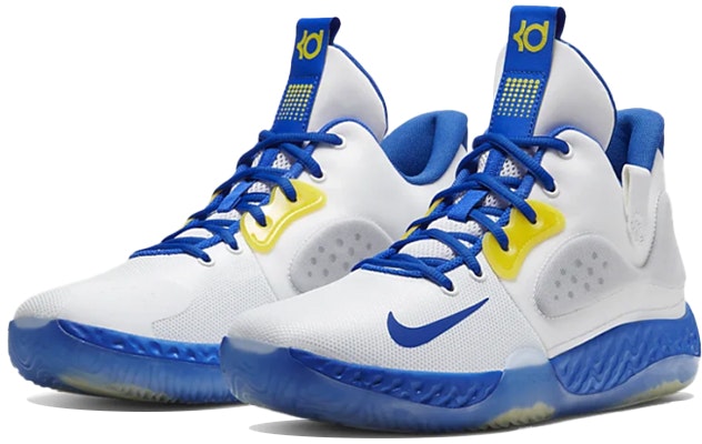 (JR) 나이키 KD 트레이 5 VII '화이트 레이서 블루' (Nike KD Trey 5 VII '화이트 레이서 블루') AT5685-101 Lookbook (JR) 나이키 KD 트레이 5 VII '화이트 레이서 블루' (Nike KD Trey 5 VII '화이트 레이서 블루') AT5685-101