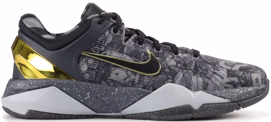 大童 Nike Zoom Kobe 7 舒適百搭 防滑減震 低筒 兒童籃球鞋 黑色 Buy 大童 Nike Zoom Kobe 7 舒適百搭 防滑減震 低筒 兒童籃球鞋 黑色
